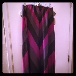NWT Cute pink, black, abstract skirt